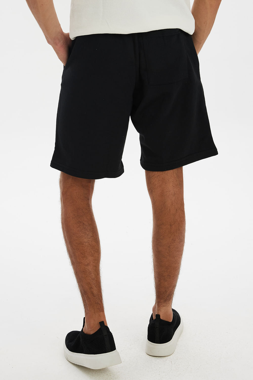 Kit 2 Bermudas Moletom Masculina Polo Wear Sortido