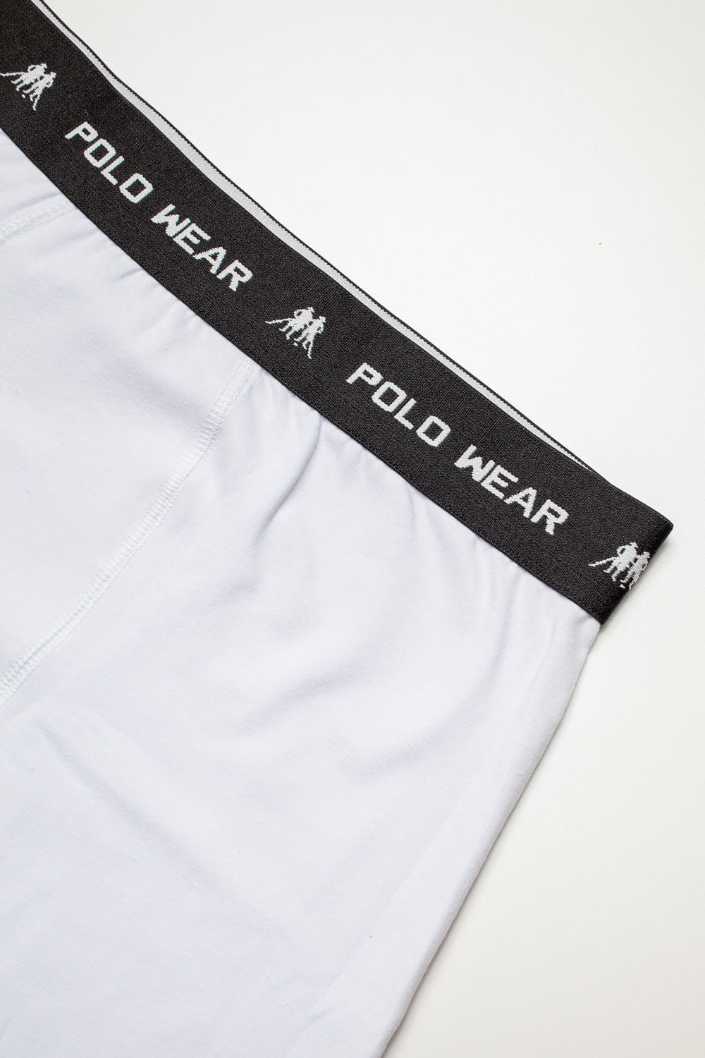 Kit 6 Cuecas Boxer Algodão Polo Wear Sortido