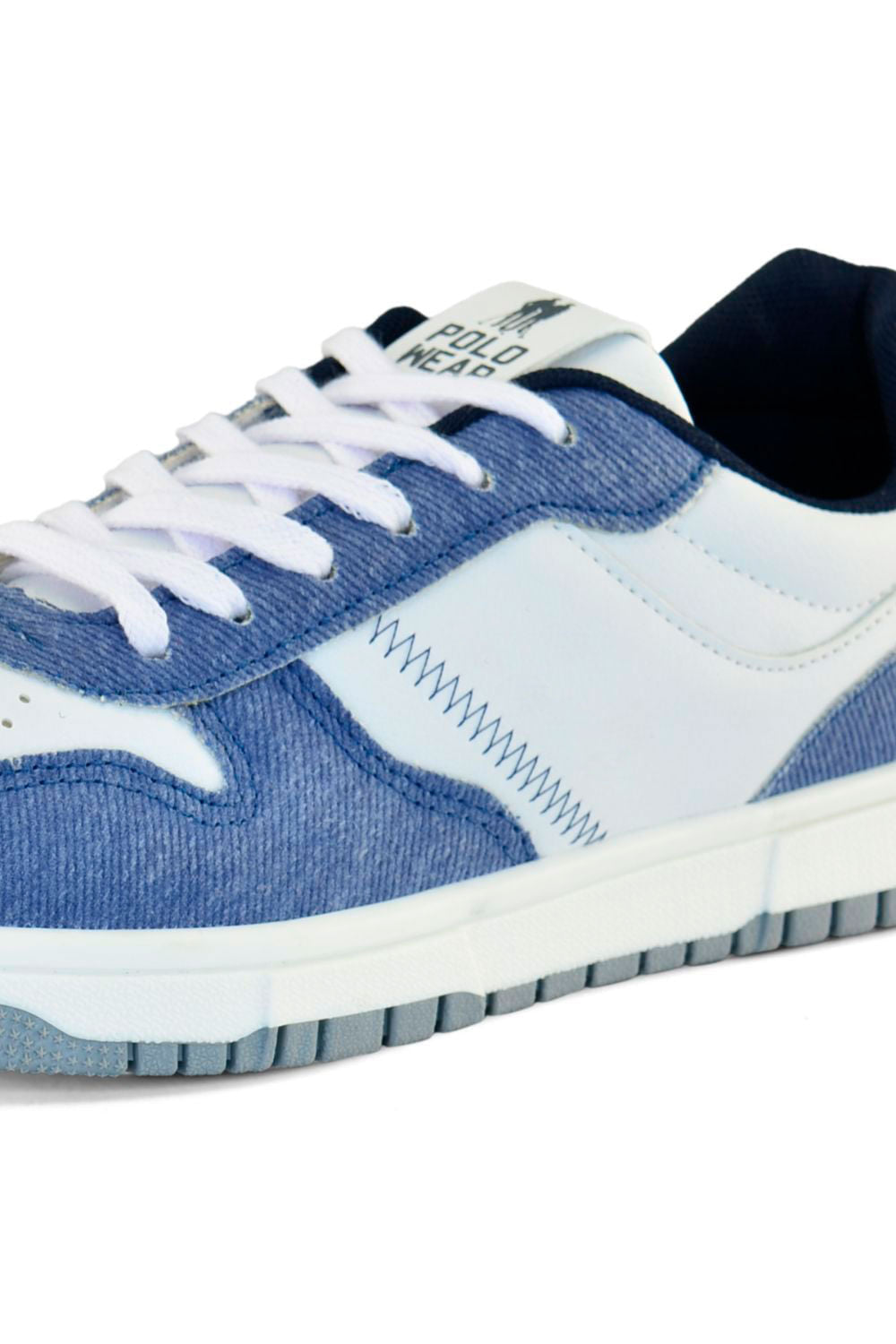 Tênis Casual Masculino Polo Wear Azul Médio