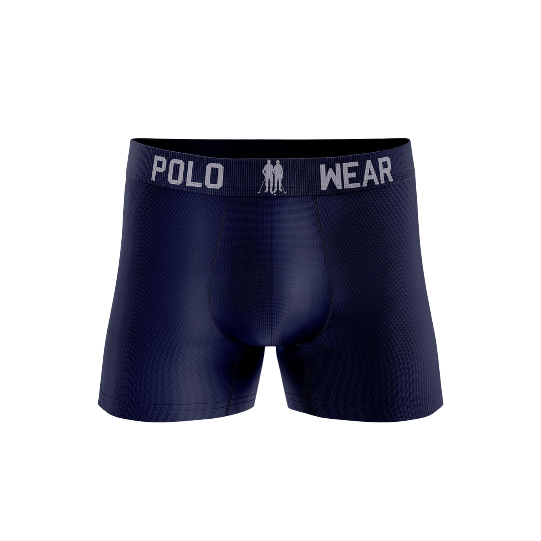 Kit 4 Cuecas Boxer Algodão Premium Polo Wear Sortidos