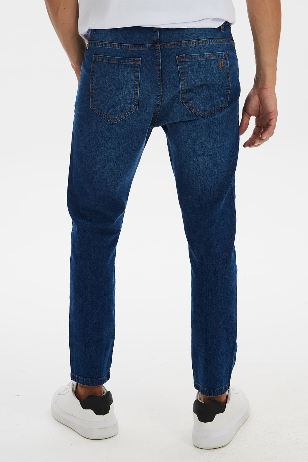 Calça Jeans Masculina Skinny Básica Polo Wear Jeans Médio