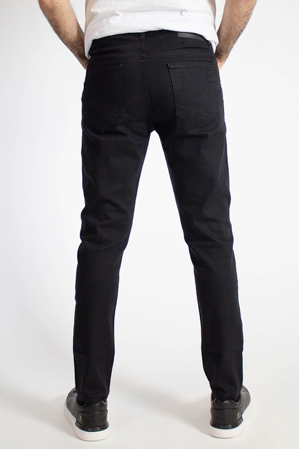 Calca Jeans Masculina Skinny Basic Polo Wear Preto