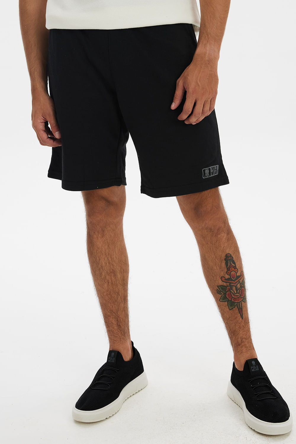 Kit 2 Bermudas Moletom Masculina Polo Wear Sortido