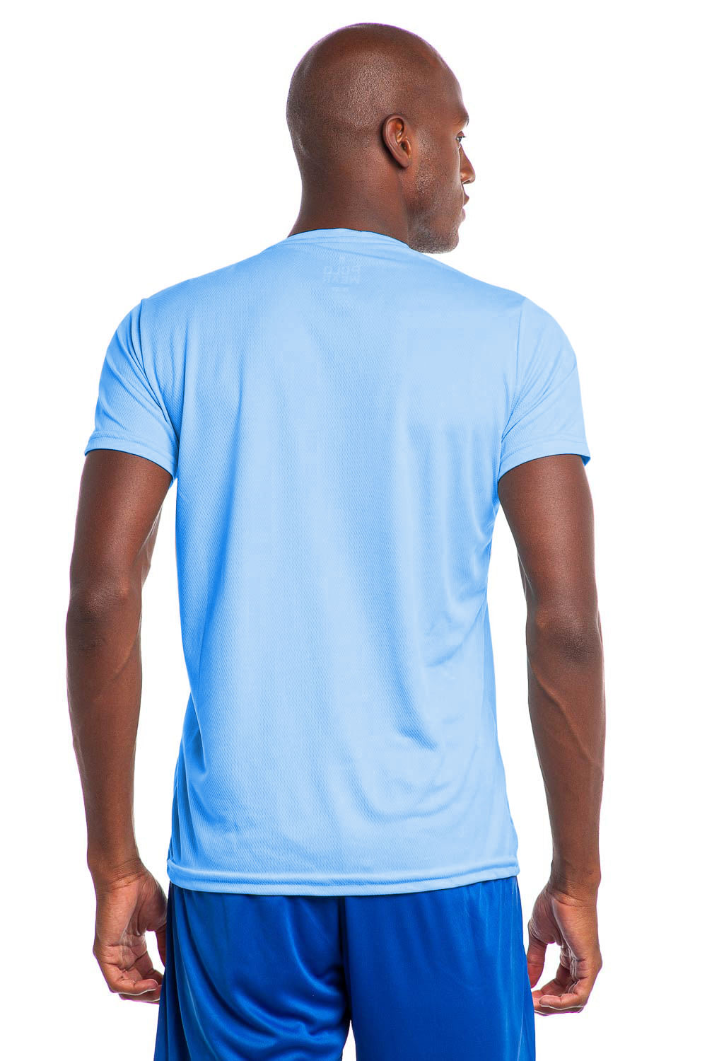 Camiseta Masculina Pw Sports Lisa Polo Wear Azul Claro