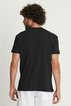 Kit 3 Camisetas Masculinas Básicas Logo Polo Wear Preto