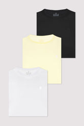 Kit 3 Camisetas Masculinas Manga Curta Polo Wear Sortido
