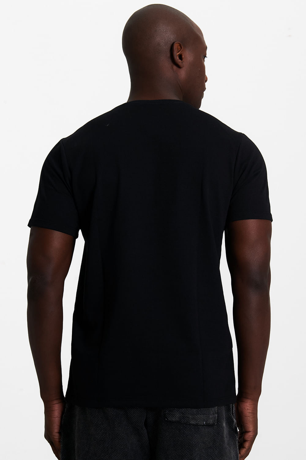 Camiseta Masculina Manga Curta Polo Wear Preto