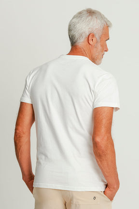 Kit 3 Camisetas Básicas Masculinas Logo Polo Wear Branco