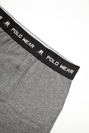 Kit 6 Cuecas Boxer Algodão Polo Wear Sortido