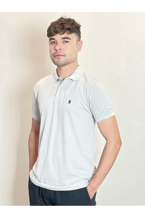 Polo Masculina Piquet Básica Com Botões Polo Wear Bege Escuro