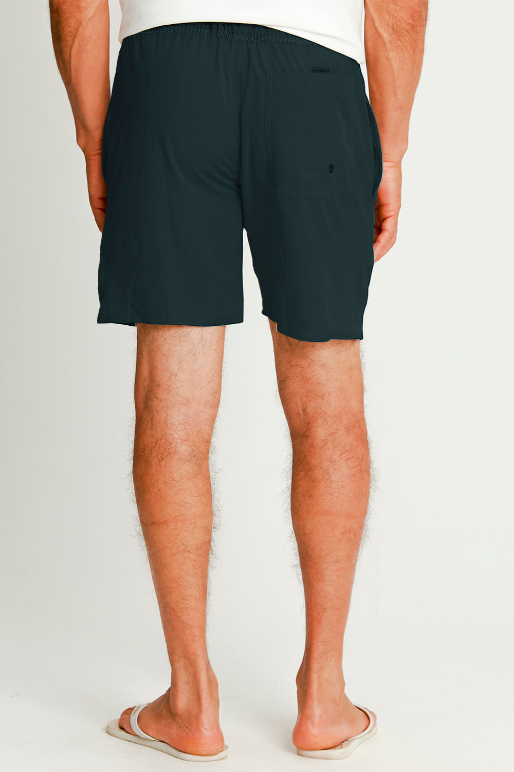 Short Vôlei Masculino Cós Elástico Polo Wear Verde Medio