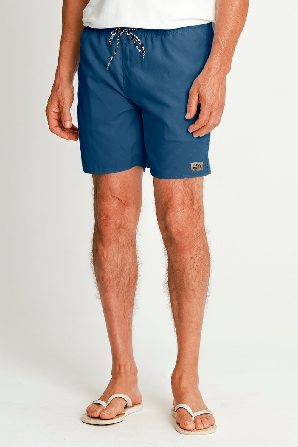 Short Vôlei Masculino Techno Speed Polo Wear Azul Escuro