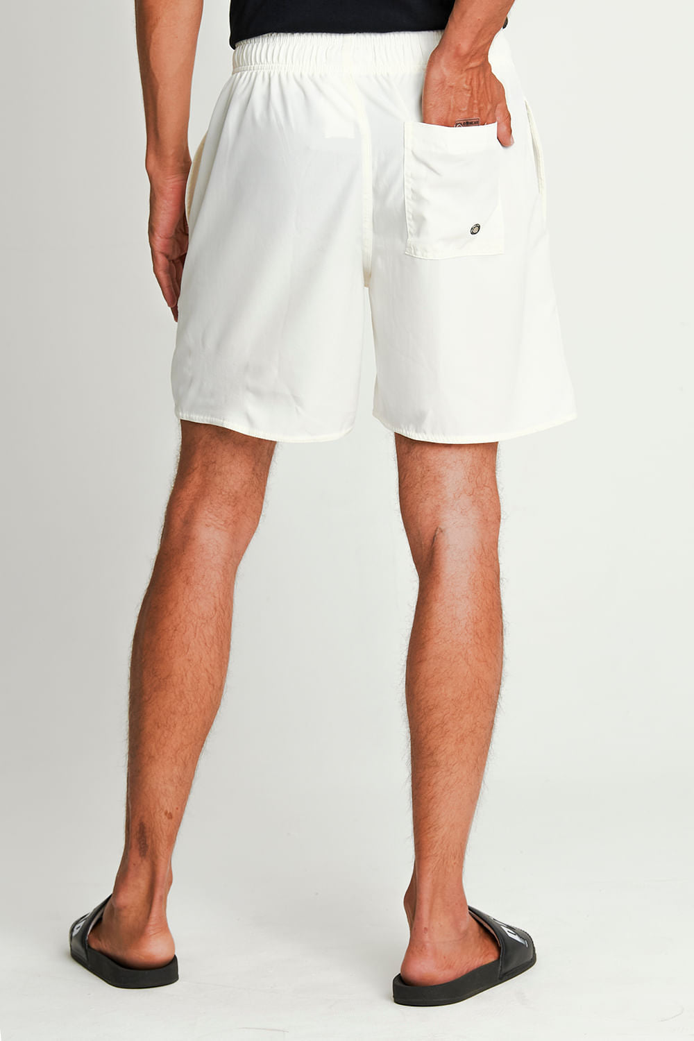 Short Vôlei Masculino Liso Polo Wear Branco