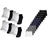 Kit 12 Cuecas Boxer + 12 Meias - Sortidas